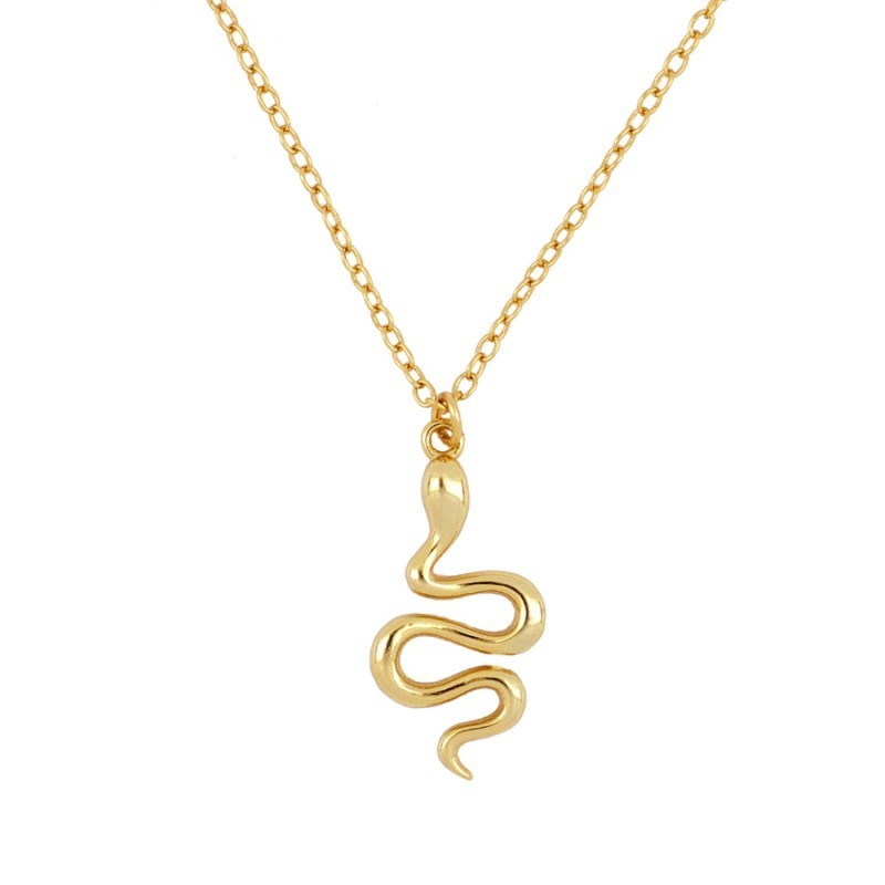 Mini Sinueux  Gold Necklace