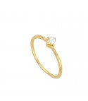 Mini Pearl Gold Ring