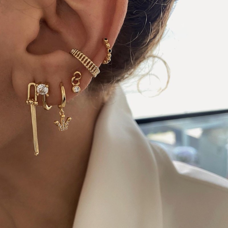 Pendiente Aro Cameron Oro