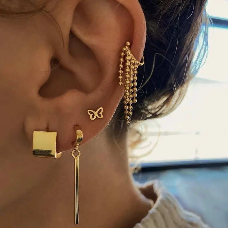 Pendiente Aro Raisa Oro 2