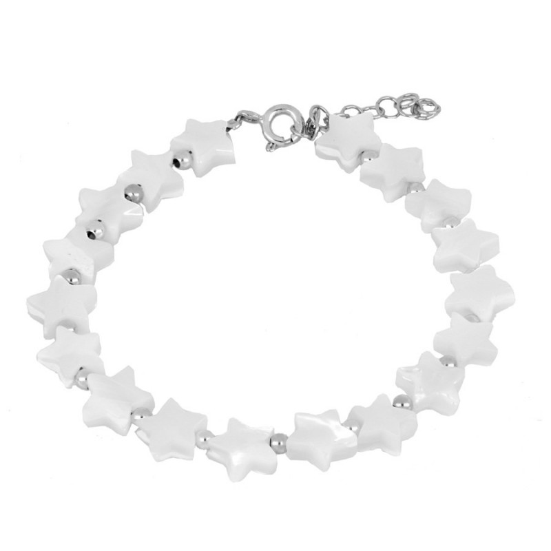 Nacre Stars Bracelet