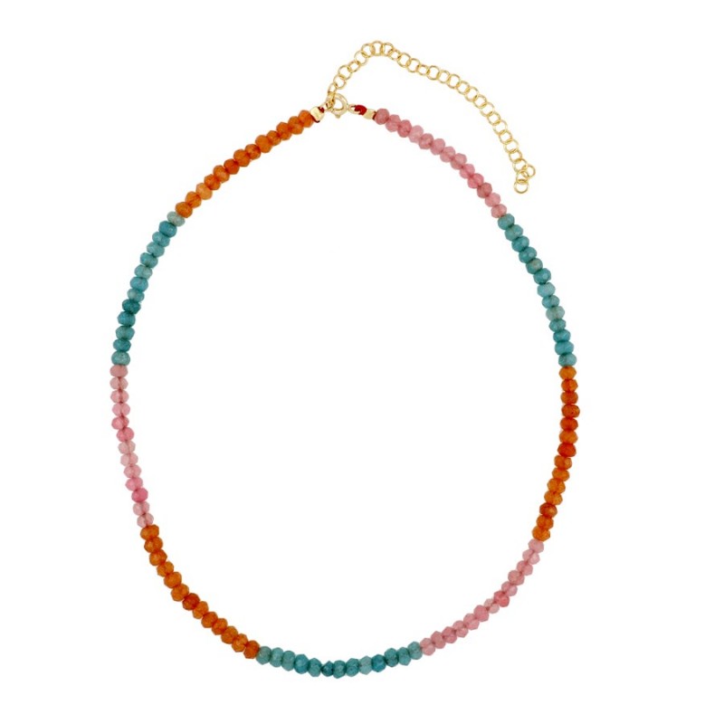 Multicolor Zahara Gold Necklace 1