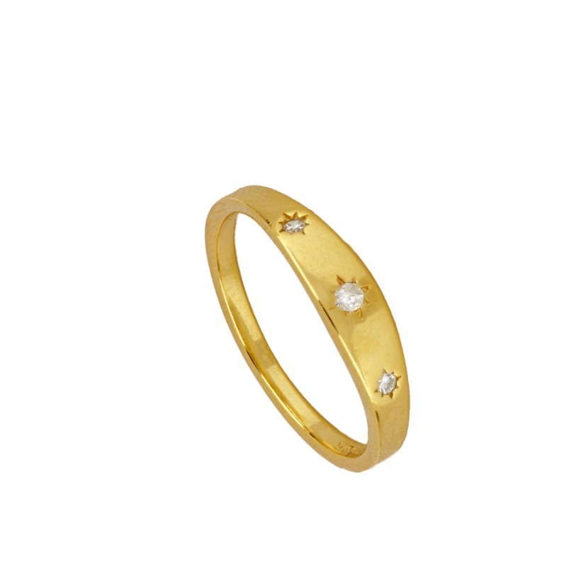 Cuivre Gold Ring