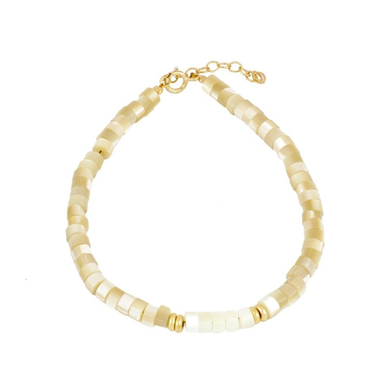 Ivory Menorca Gold Bracelet