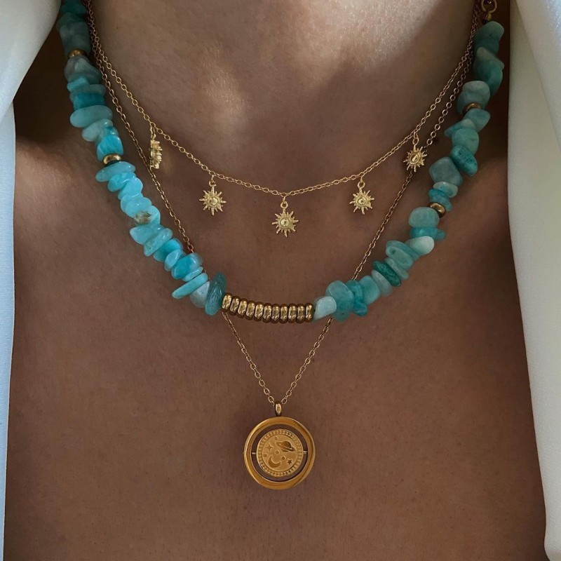 Collar Planets Oro 2