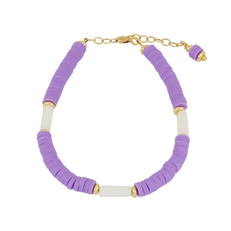Lavender Lanzarote Gold Bracelet