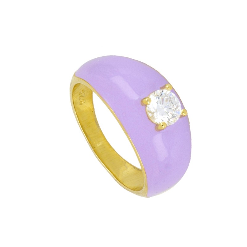 Lavender Vilma Gold Ring