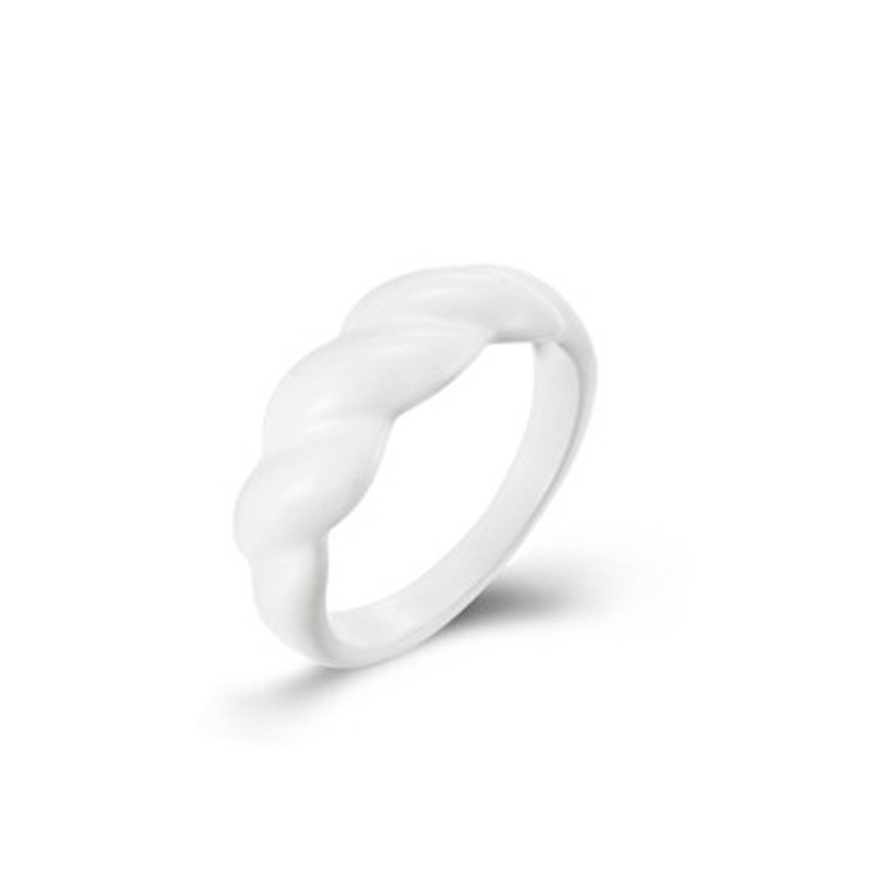 White Ambar Ring