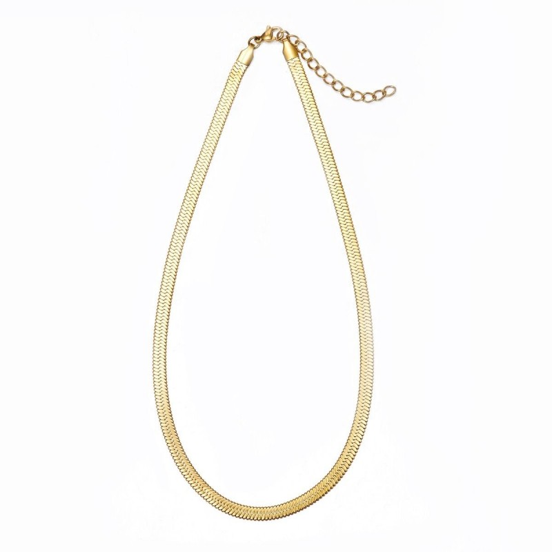 Herryingbone Gold Necklace (Different Sizes)