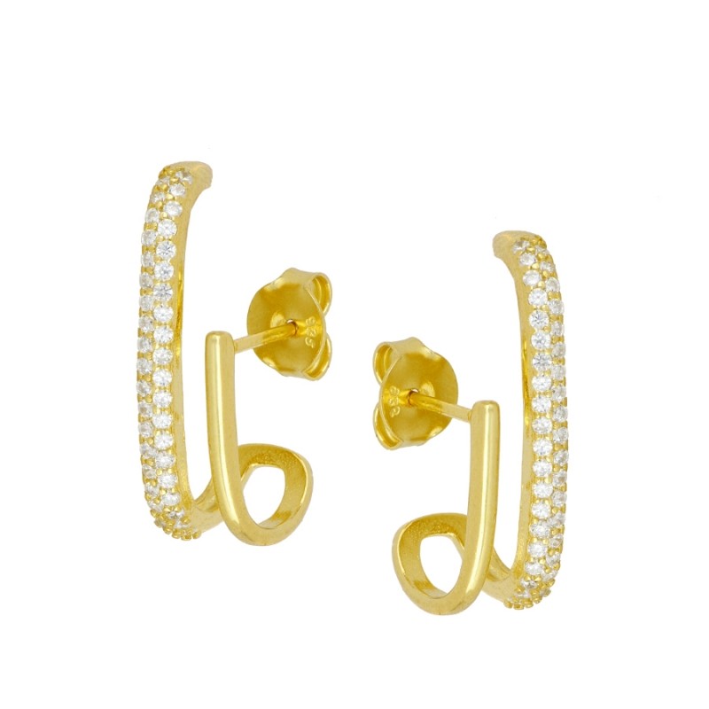 Aliza Gold Earrings (PAIR)