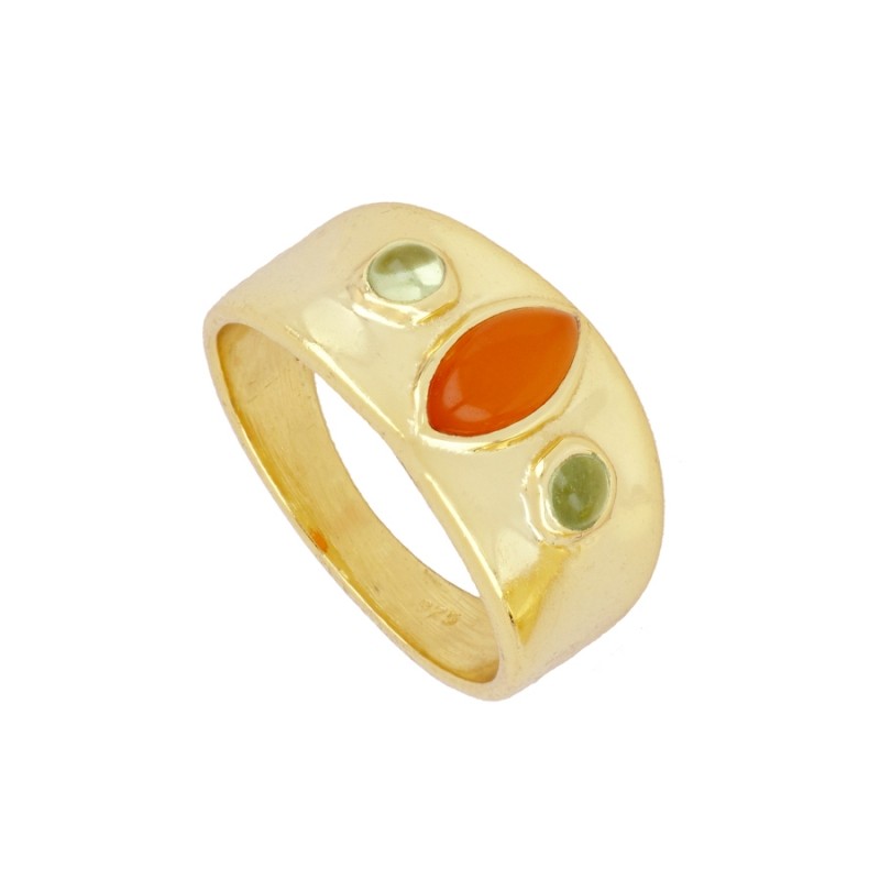Coraline Alhena Gold Ring