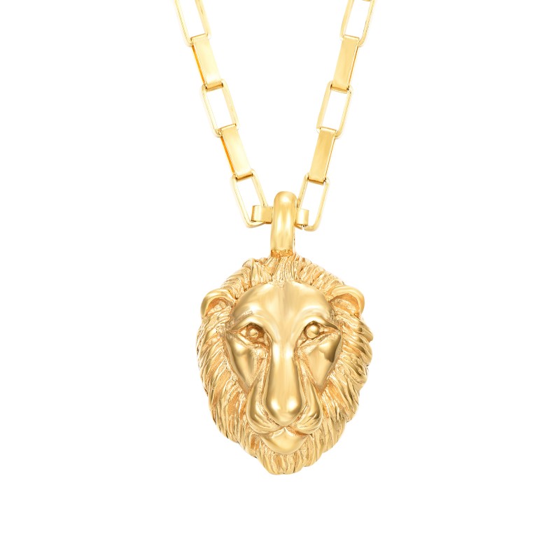 Lion Links Gold Necklace
