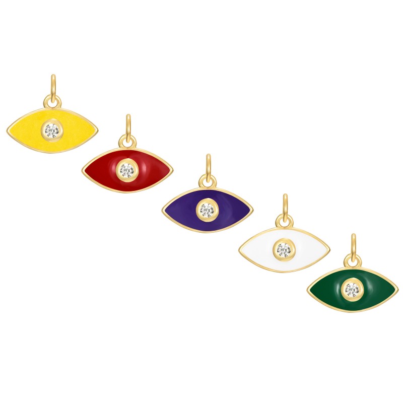 Oko Gold Charm (Several Colors)
