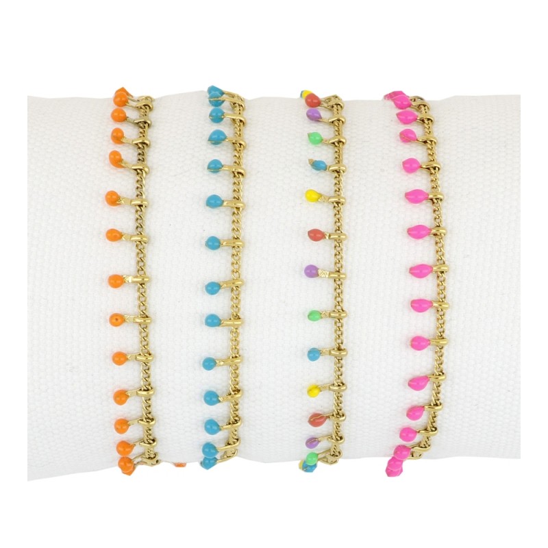 Miami Gold Bracelets (Several Colors)