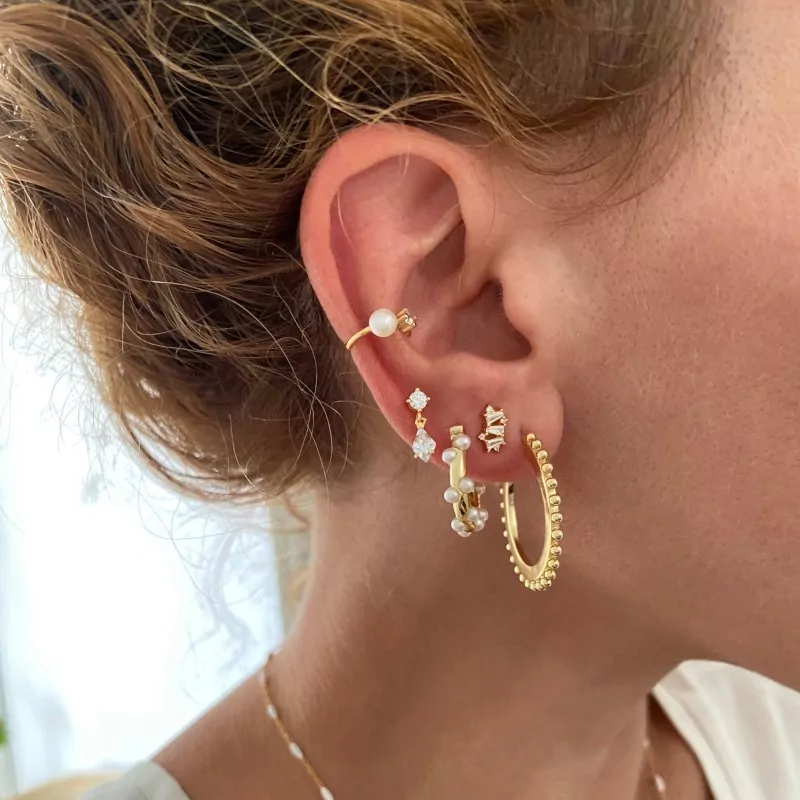 Pendiente Elena Oro 2