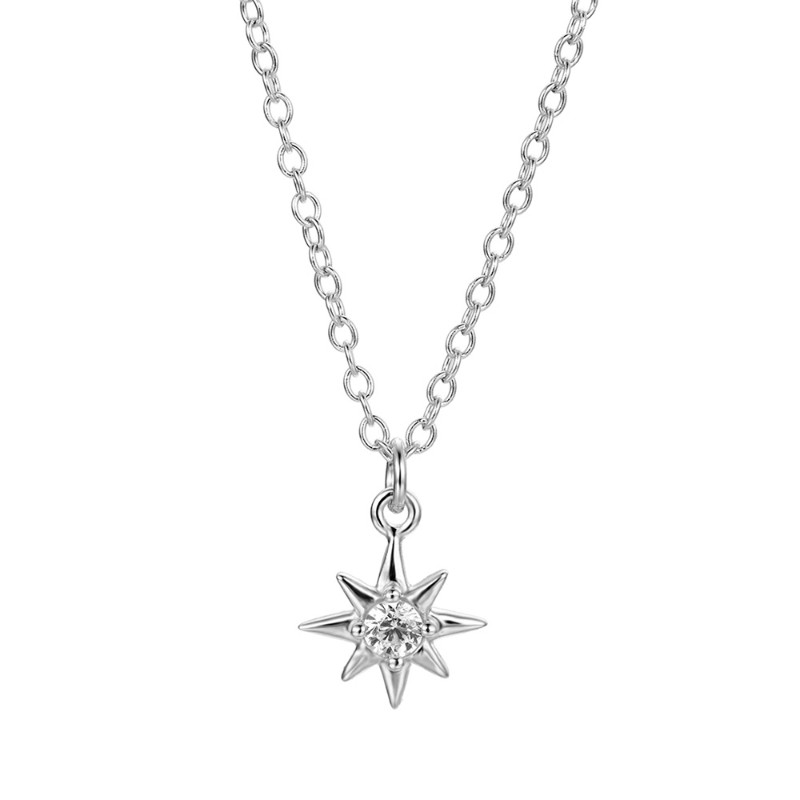 Zirconia Star Necklace