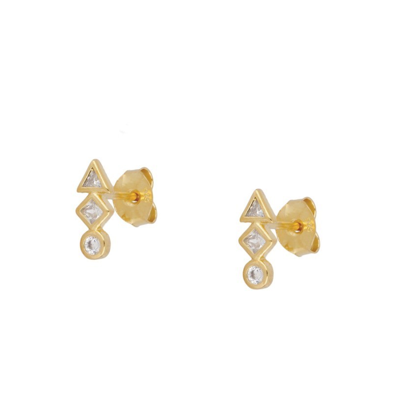 Mina Gold Earring