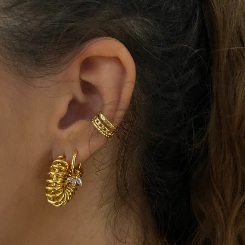 Pendientes Aros Kozani Oro (PAR) 2