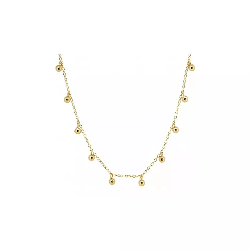 Gargantilla Indie dorada