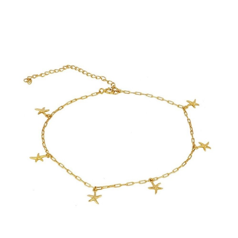 Anklet Starfish Gold