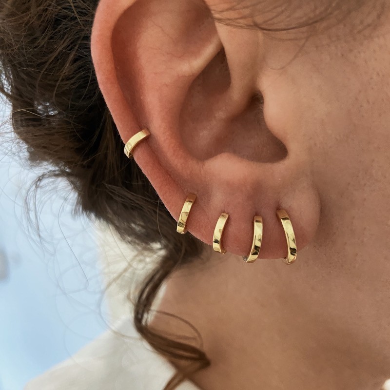 Pendiente Aro Nemesis Oro... 2