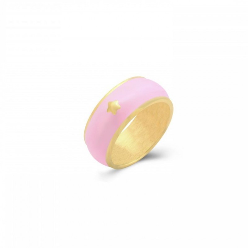 Anillo Borneo Rosa Oro