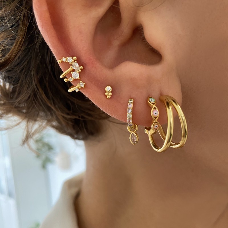 Maxi Loisson Gold Hoop Earring 2