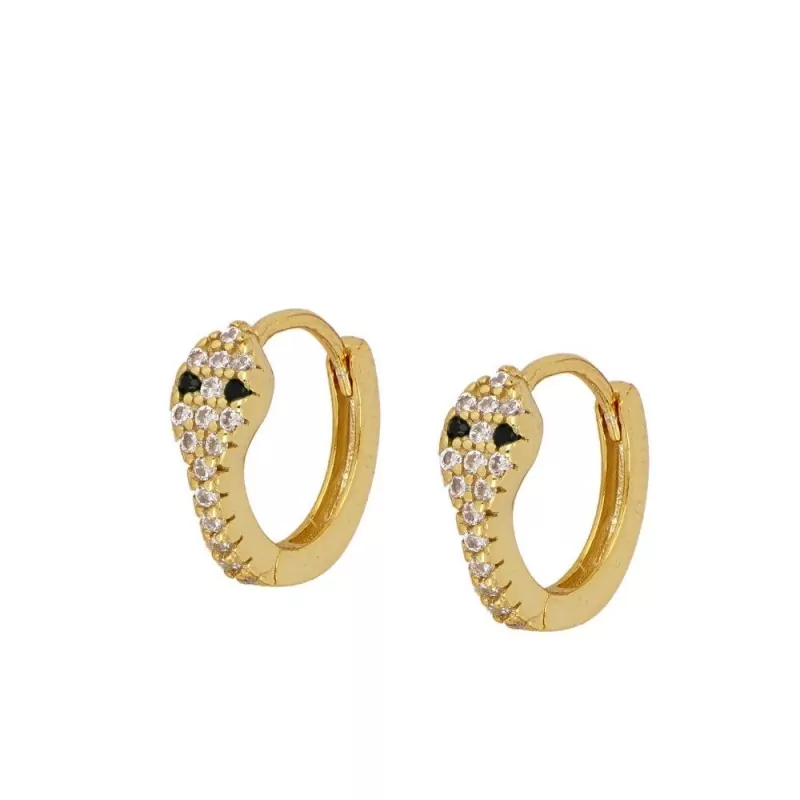 Pendiente Snake Circonitas...