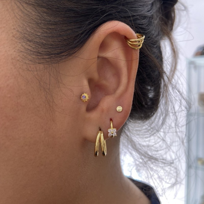 Pendiente Aro Loisson Oro 2