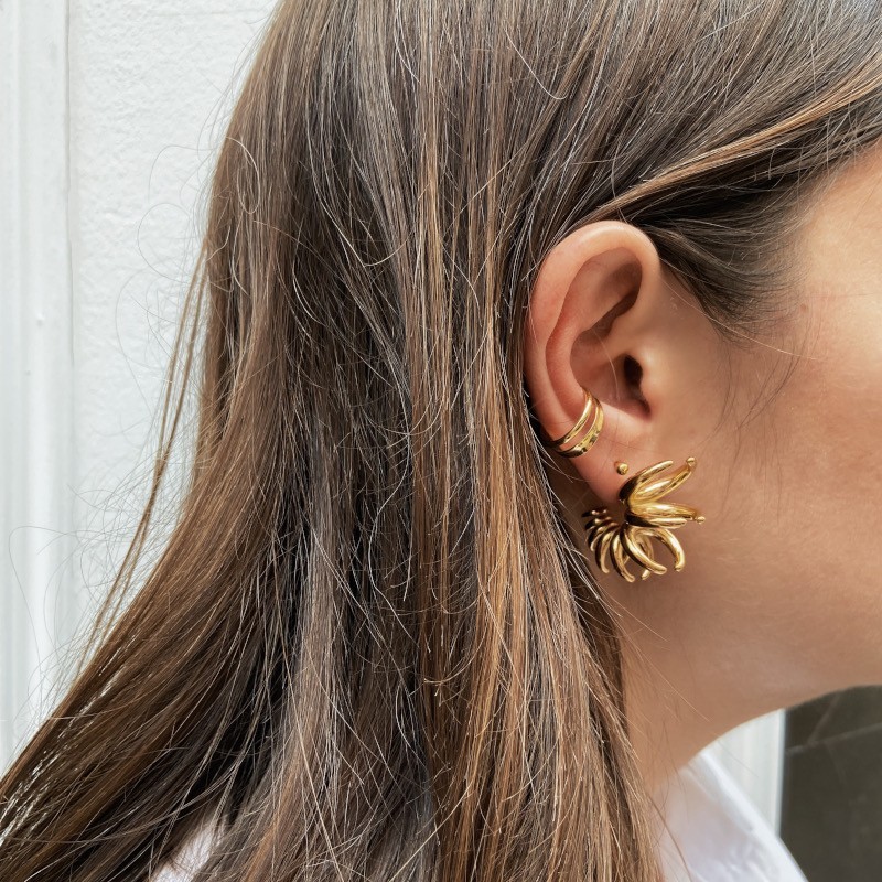 Pendientes Salvator Oro (PAR) 2