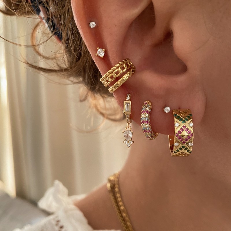 Pendiente Aro Dabria Oro (PAR) 2