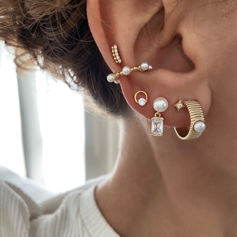 Pendientes Támesis Oro (PAR) 2