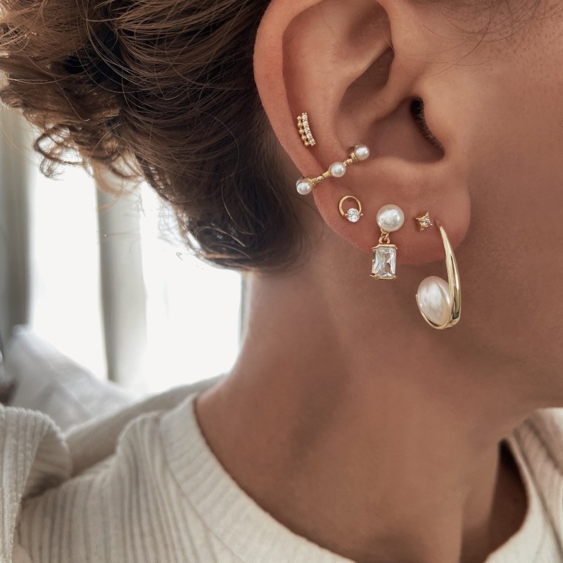 Pendiente Luján Oro 2