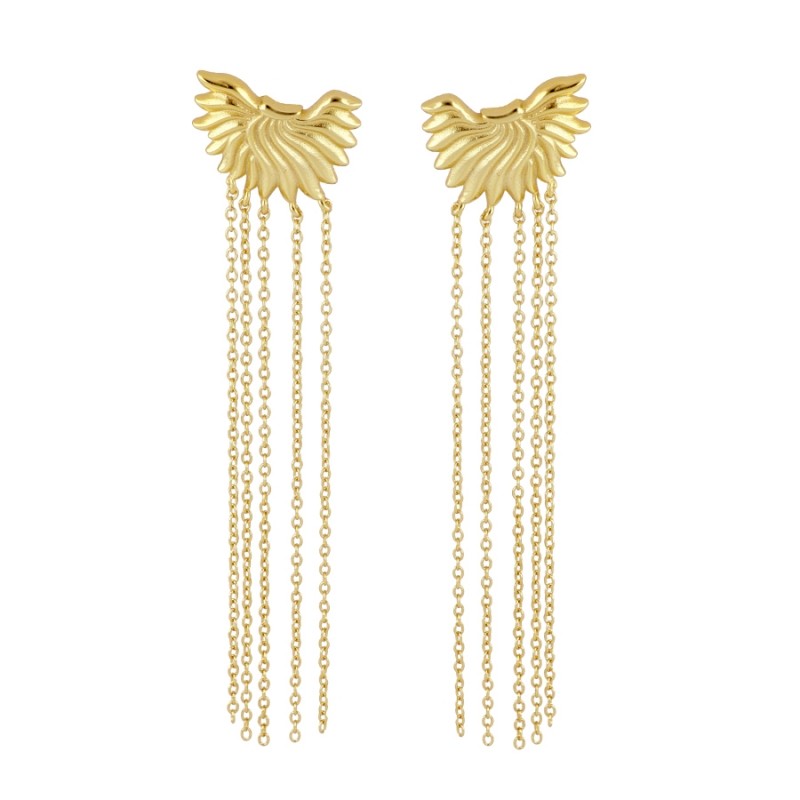 Flying Gold Earrings (PAIR)
