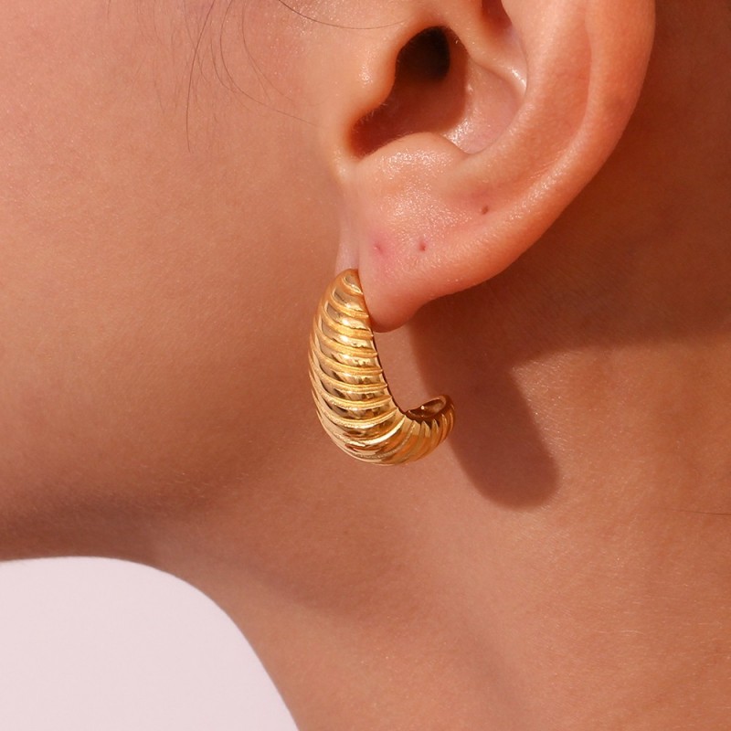 Pendientes Big Croissant... 2