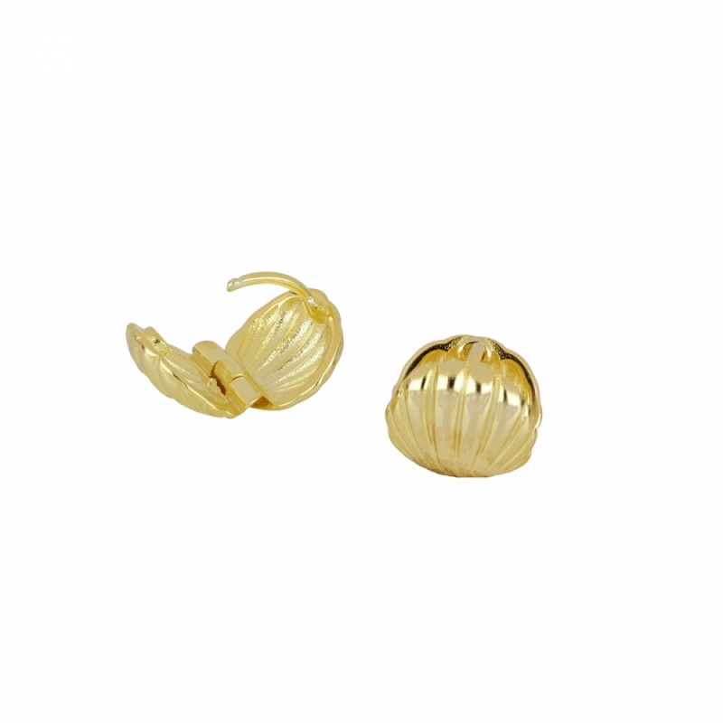 Pendientes Bivalvo Oro (PAR)