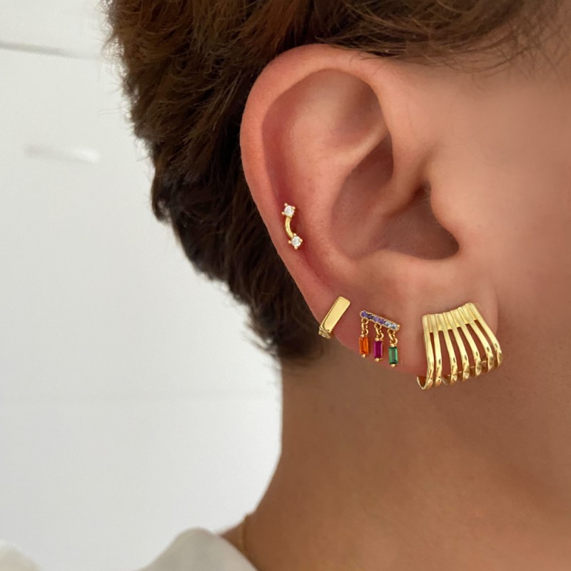 Pendientes Catalina Oro (PAR) 2