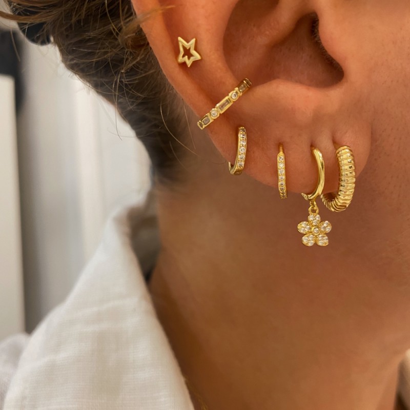 Pendiente Margaret Oro 2