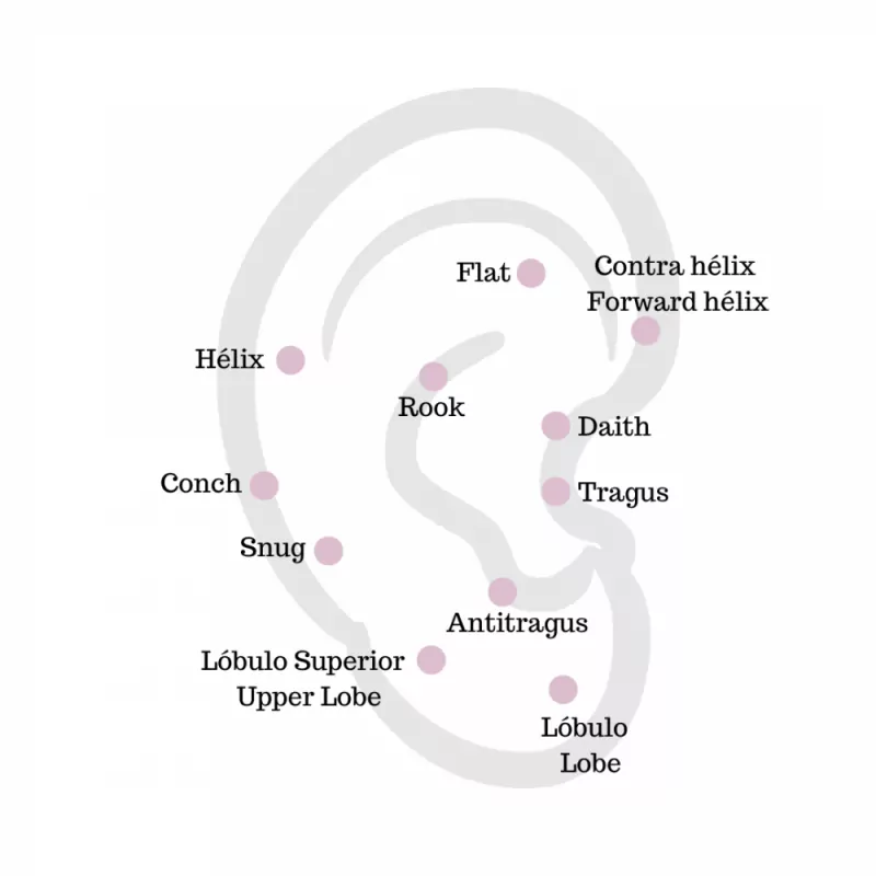 Piercing Haidari 10 mm 2