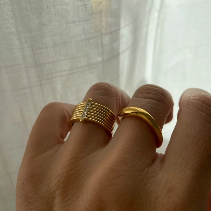 Anillo Elegancia Oro 2