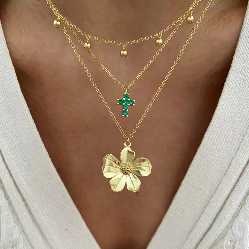 Gargantilla Indie dorada 2