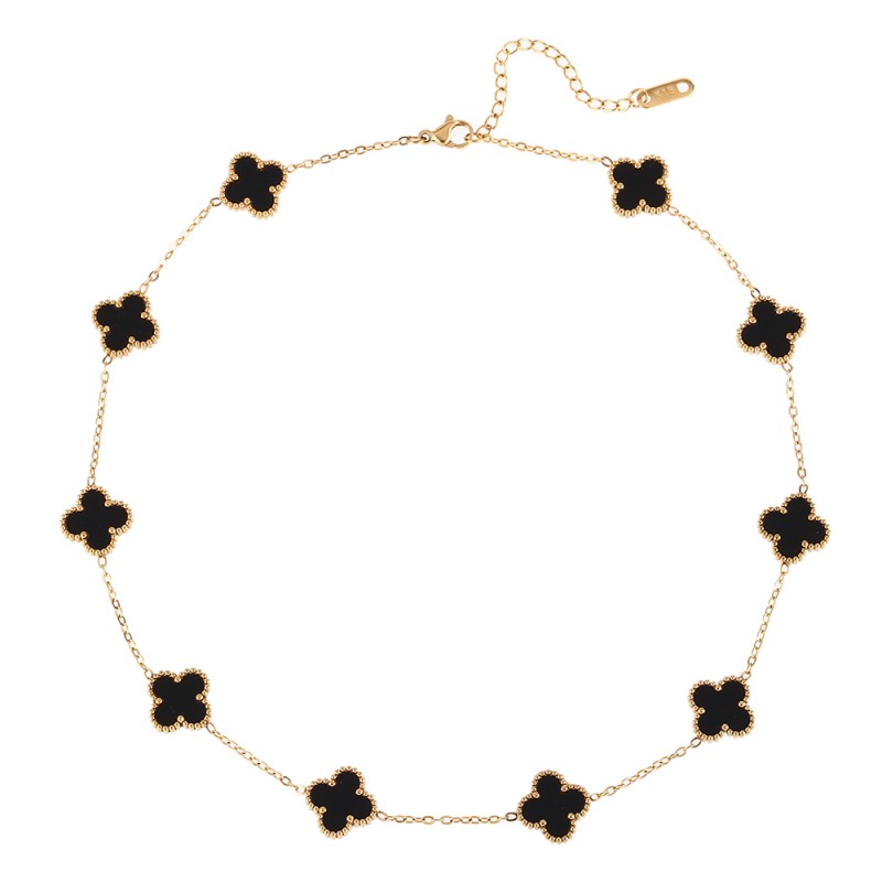 Collar Sorte Negro Oro
