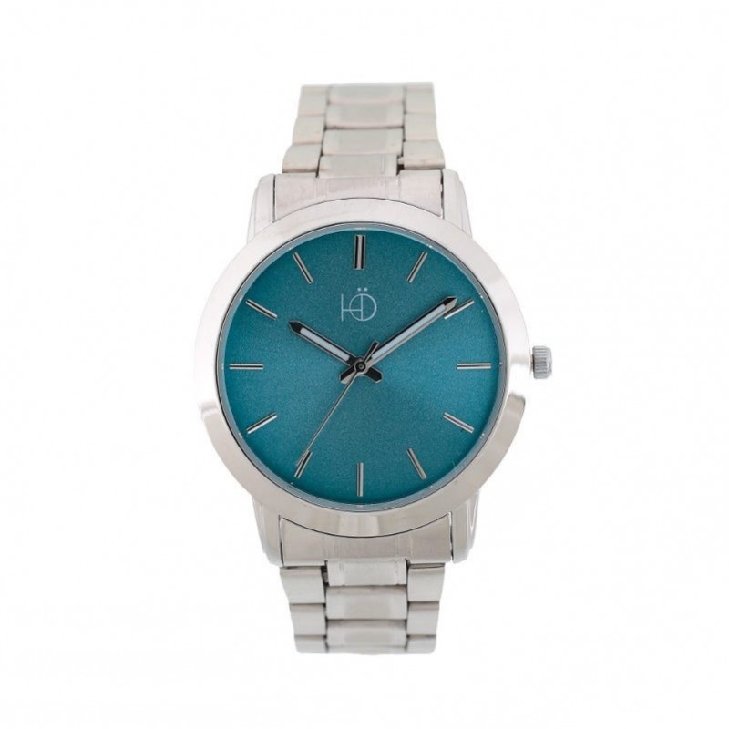 Reloj Drive Turquoise Silver