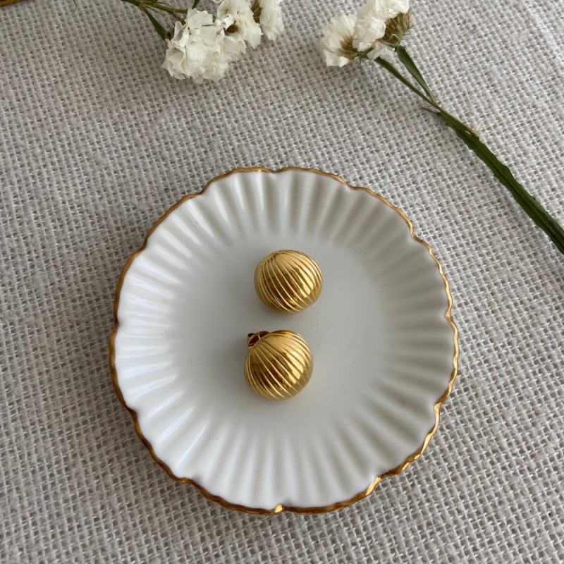 Pendientes Coco Oro (PAR) 2