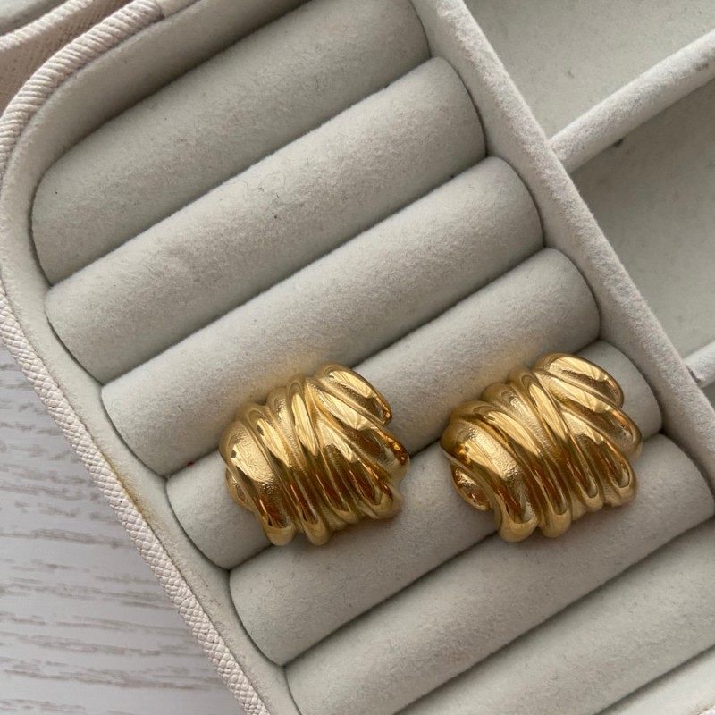 Pendientes Roll Oro (PAR) 2