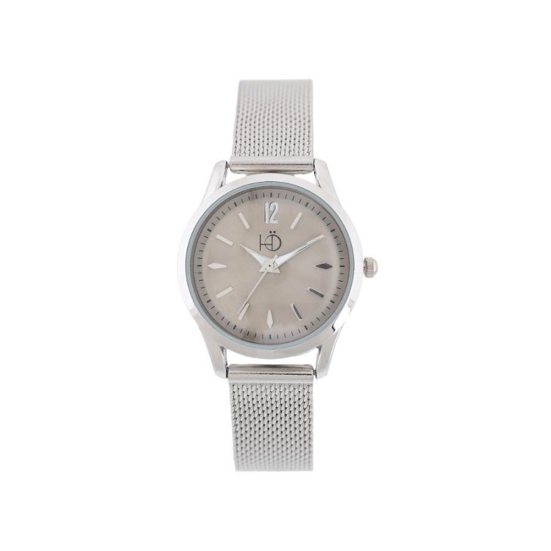 Gray Amour Silver Watch