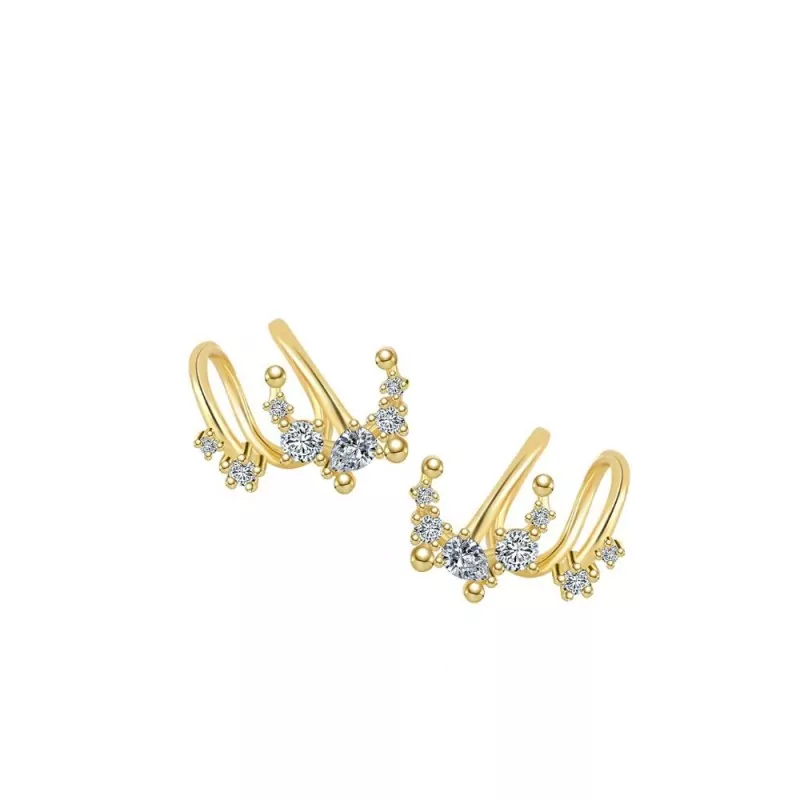 Ear Cuff Moon Oro