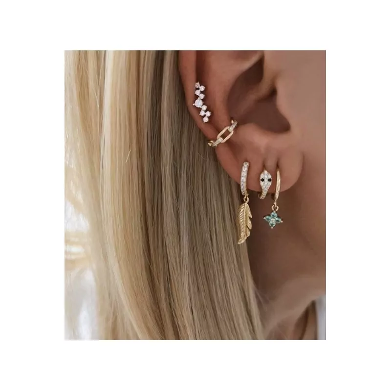 Pendiente Snake Circonitas... 2