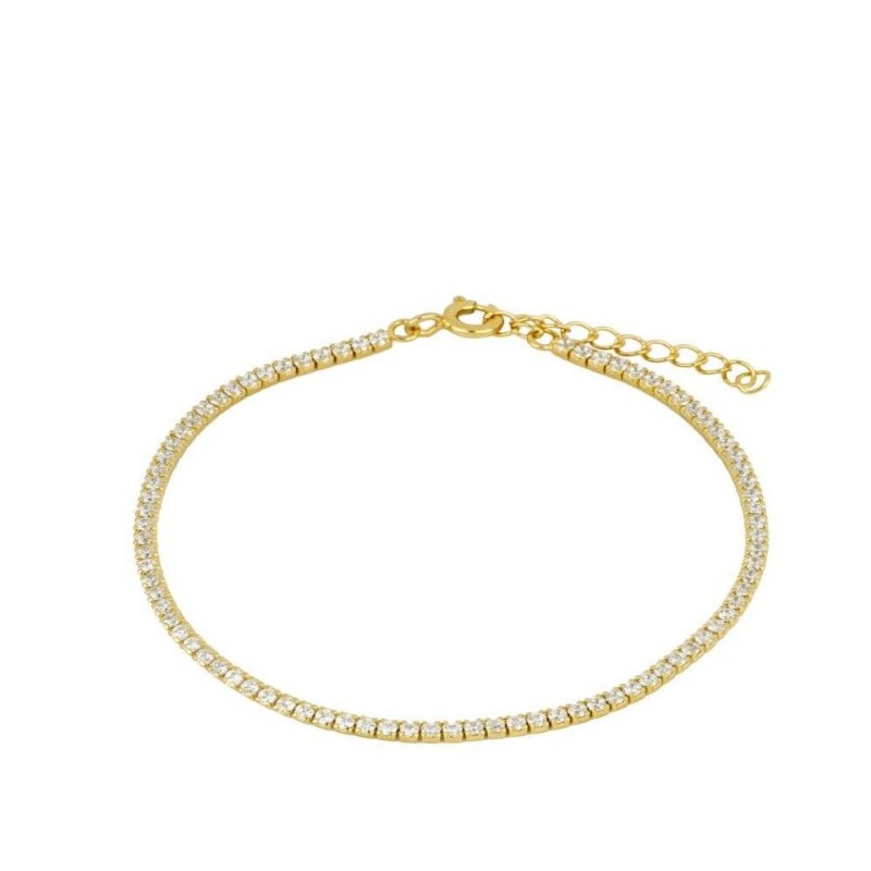 White Riviere Gold Bracelet