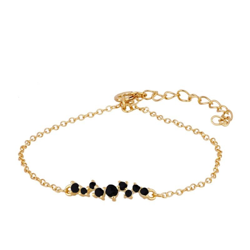 Black Coco Gold Bracelet
